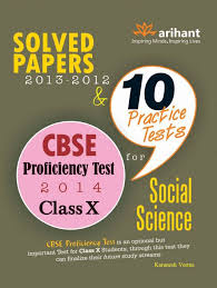 Arihant 10 Practice test CBSE Profiency Test for Class Xth Social Science
